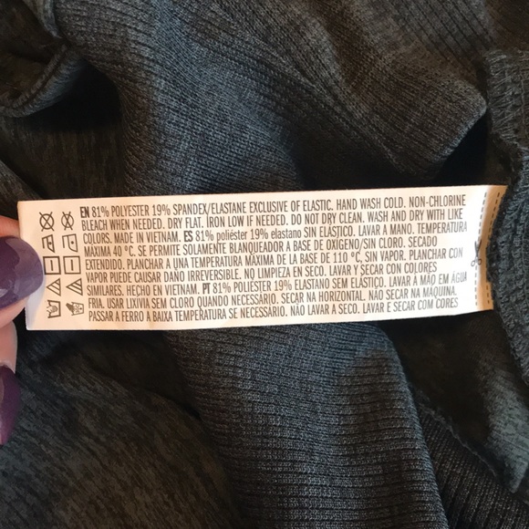 Forever 21 Heather Grey Joggers Stretch Waist Ankle Cuffs Side Pockets Sz Lg - Picture 8 of 13